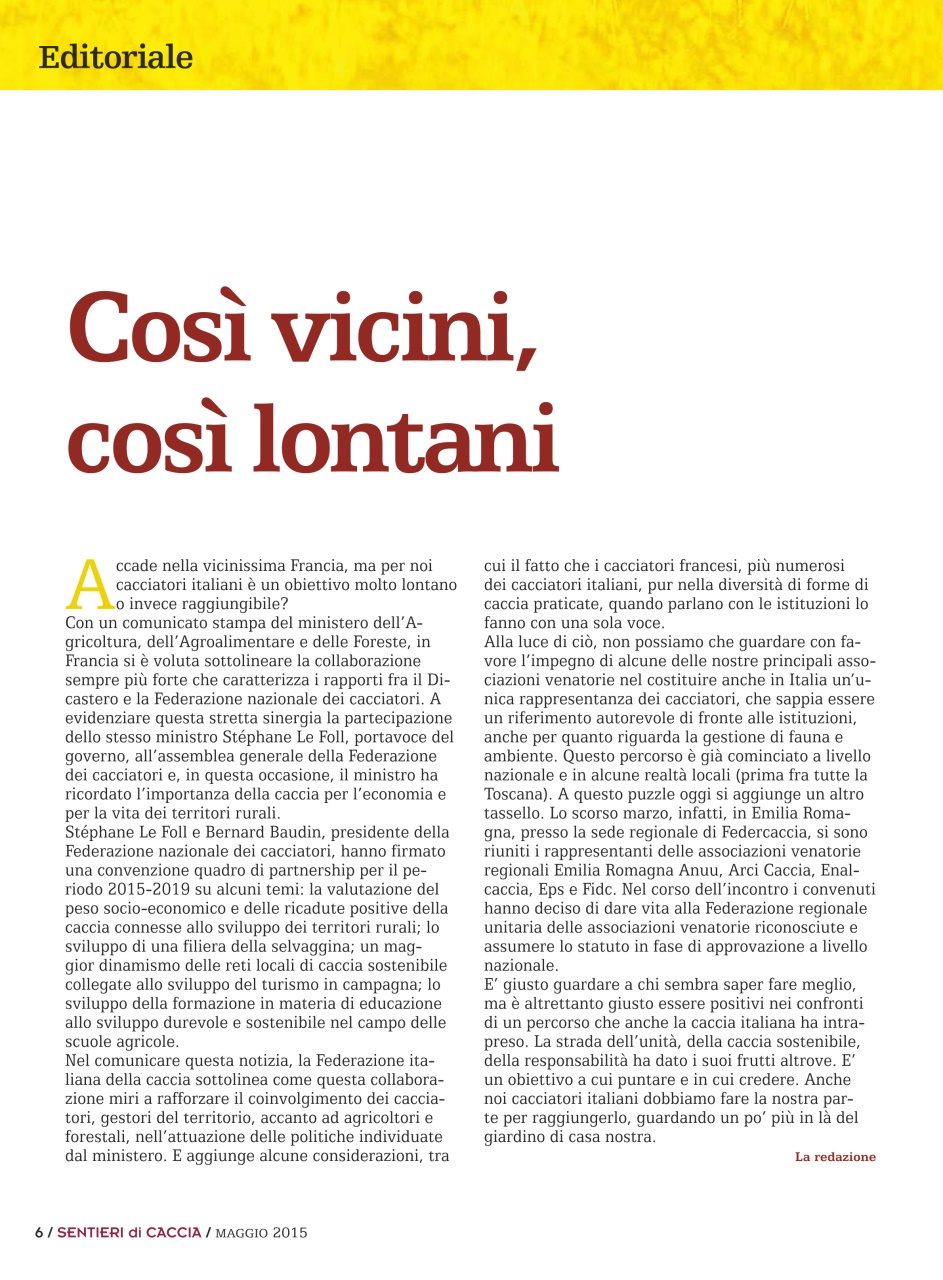 SENTIERI DI CACCIA Preview Pages