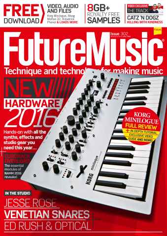 Future Music issue March 2016