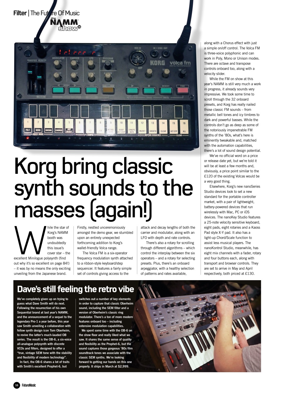 Future Music Preview Pages