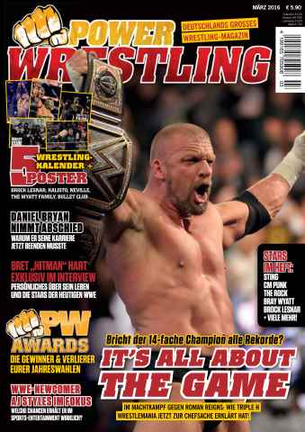 Power-Wrestling issue März 2016