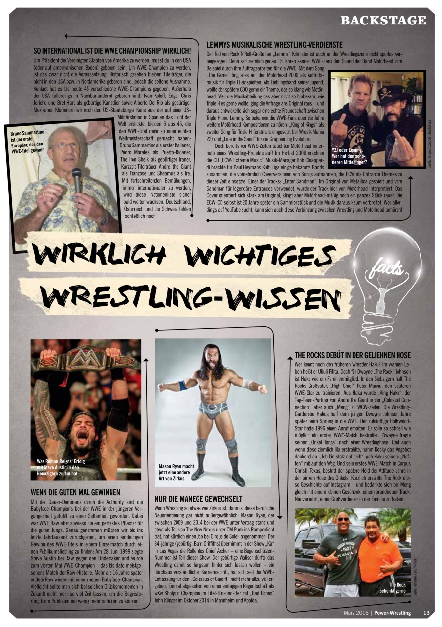 Power-Wrestling Preview Pages