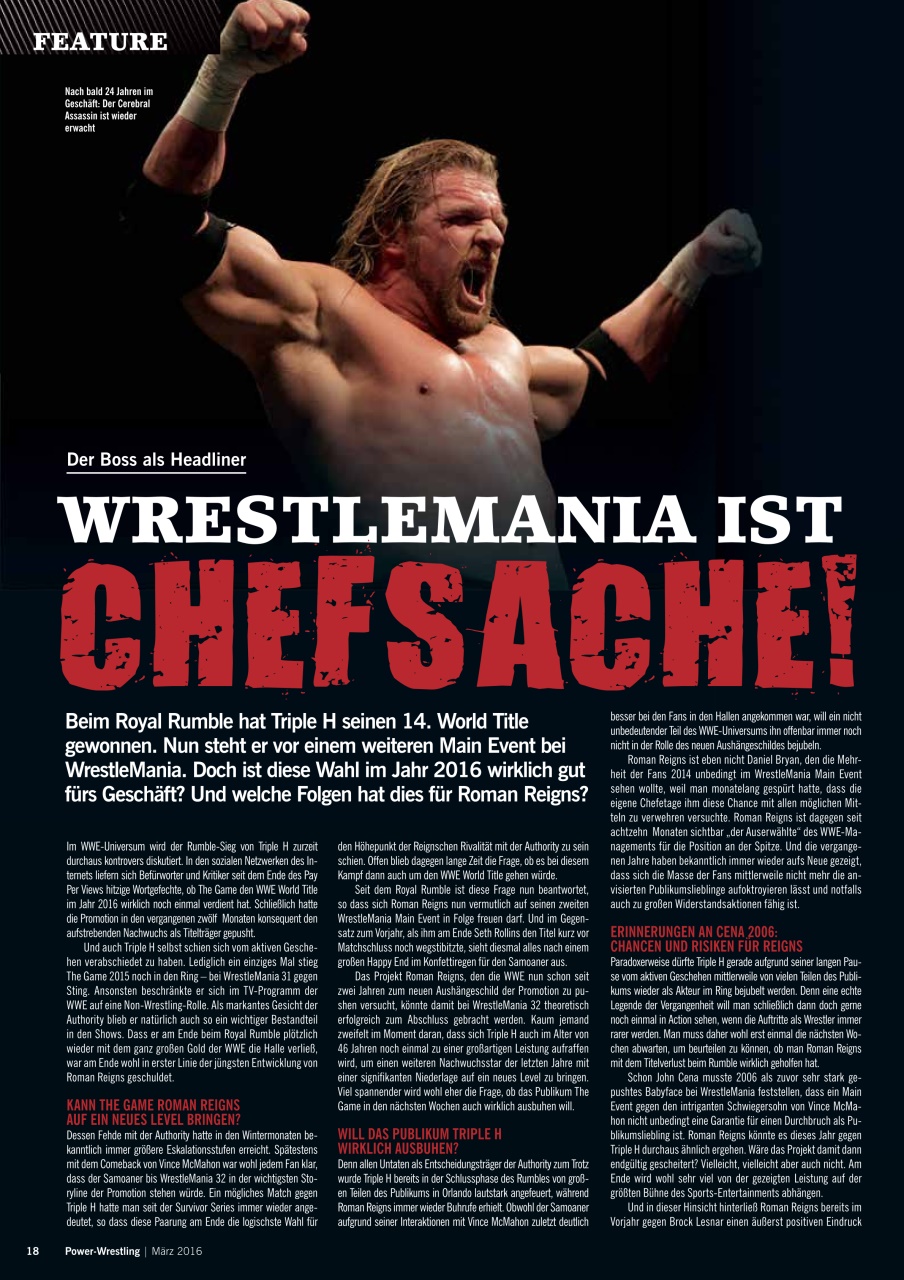 Power-Wrestling Preview Pages