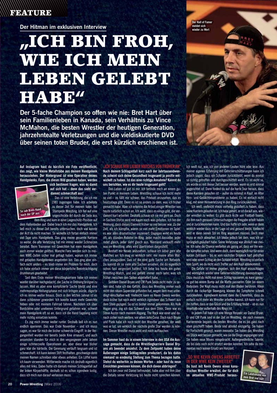Power-Wrestling Preview Pages
