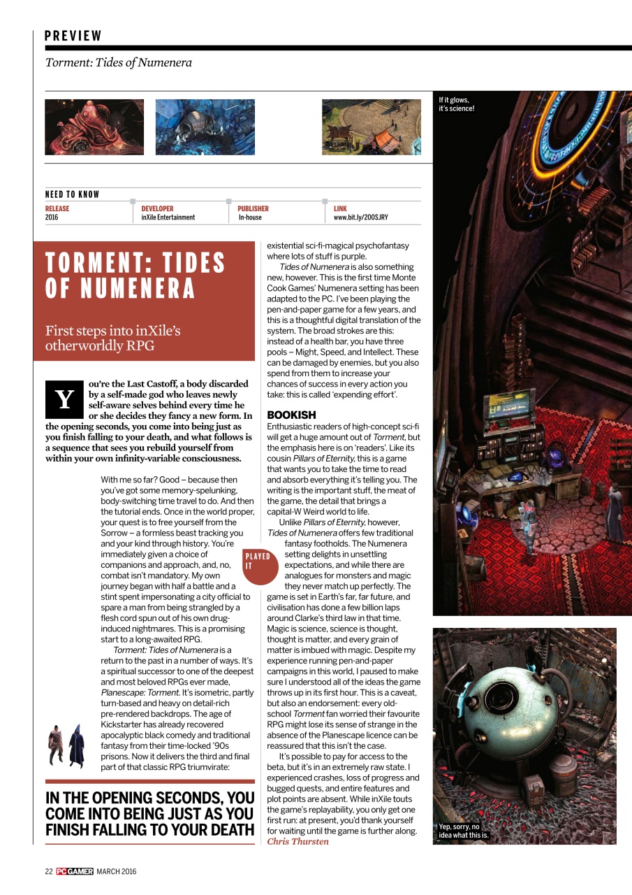 PC Gamer (UK Edition) Preview Pages