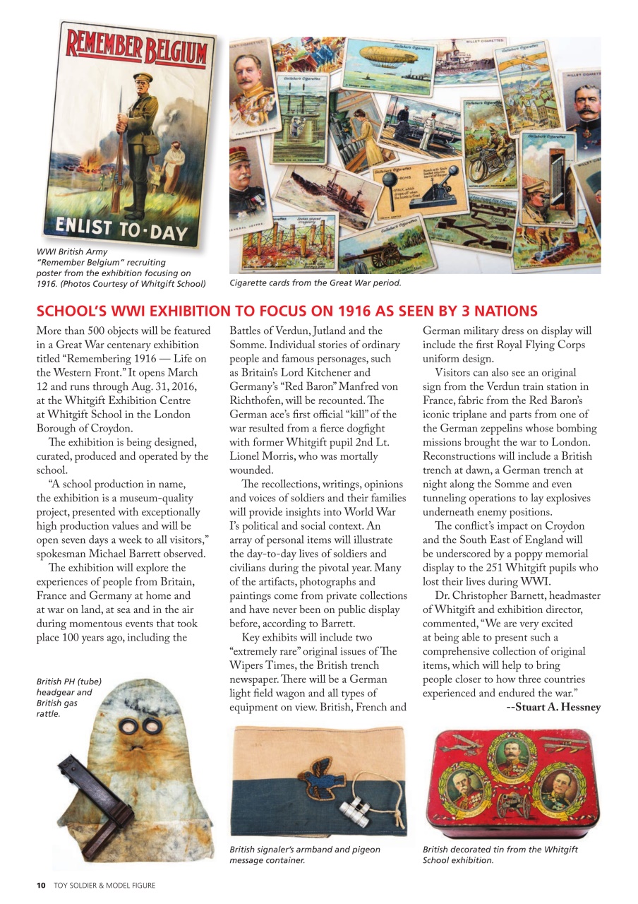 Toy Soldier & Model Figure Preview Pages