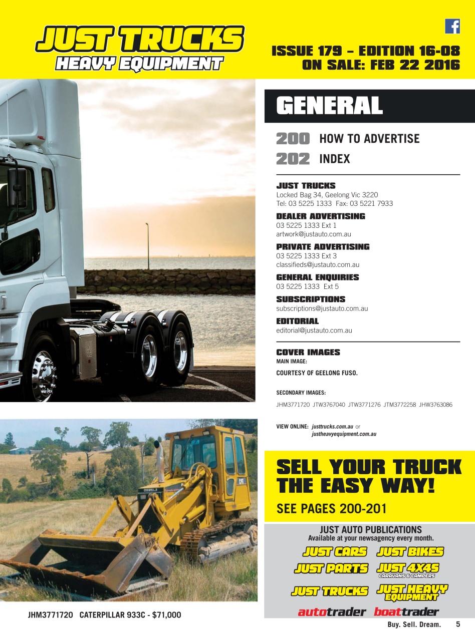 JUST TRUCKS Preview Pages