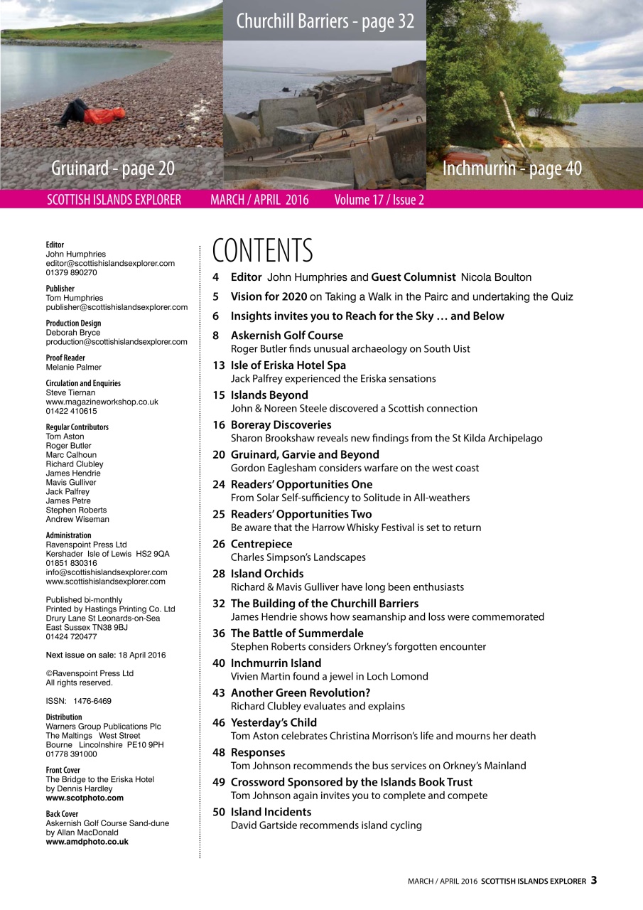 Scottish Islands Explorer Preview Pages