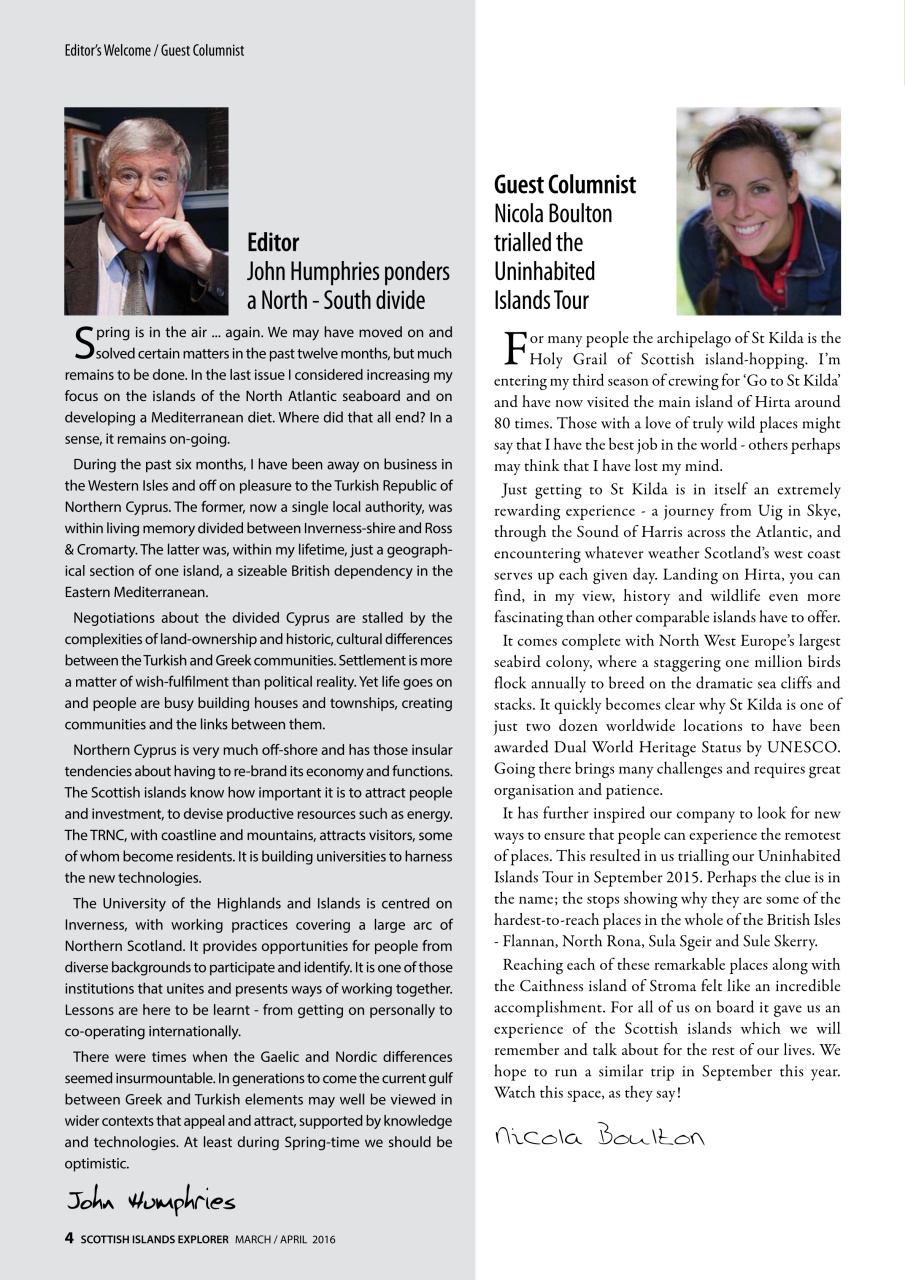 Scottish Islands Explorer Preview Pages