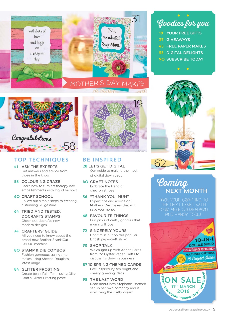 PaperCrafter Preview Pages