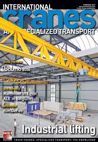 Int. Cranes and Specialized Transp issue February 2016