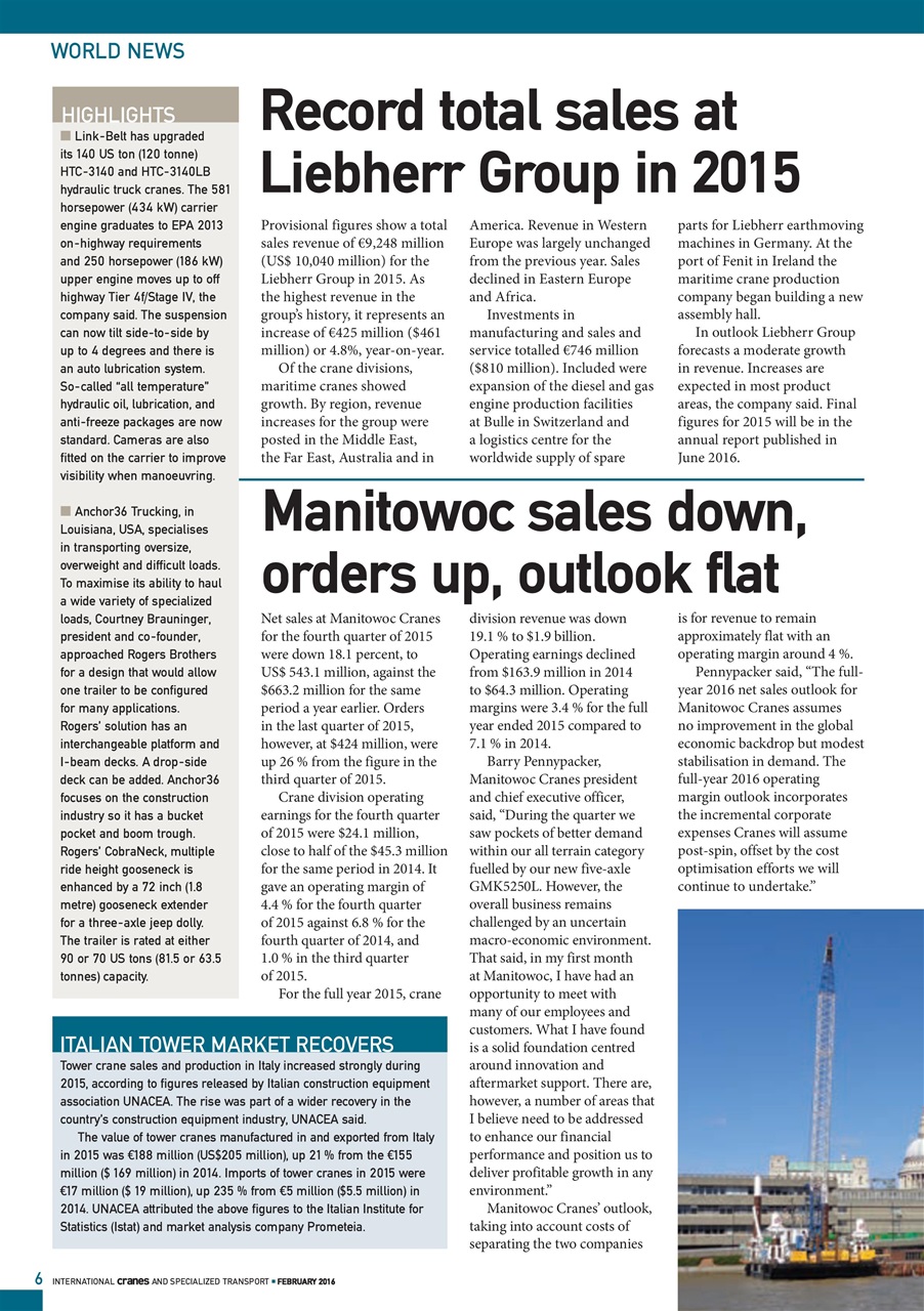 Int. Cranes and Specialized Transp Preview Pages