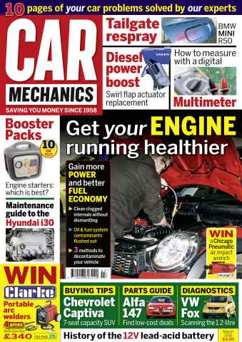 Car Mechanics issue March 2016