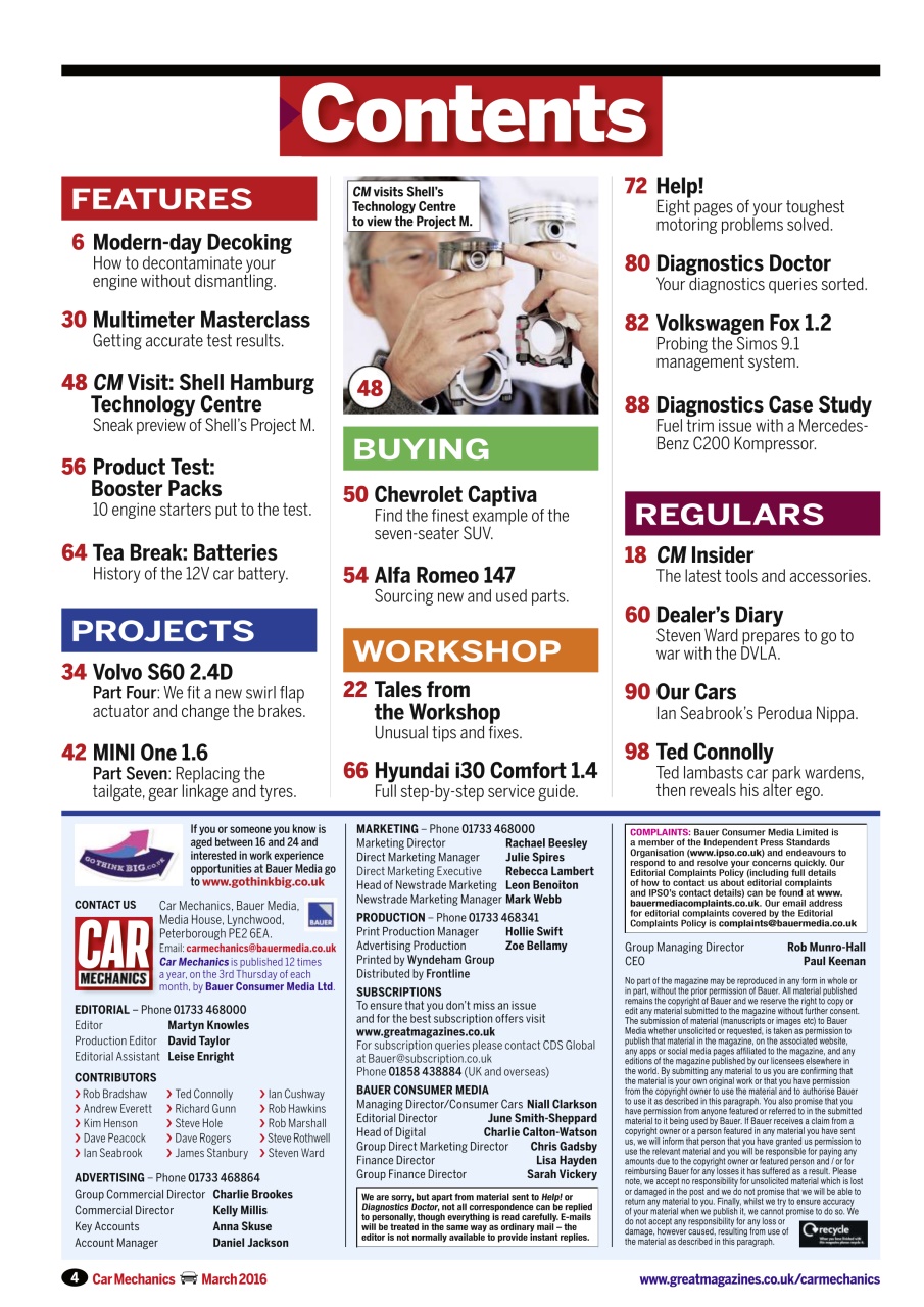 Car Mechanics Preview Pages