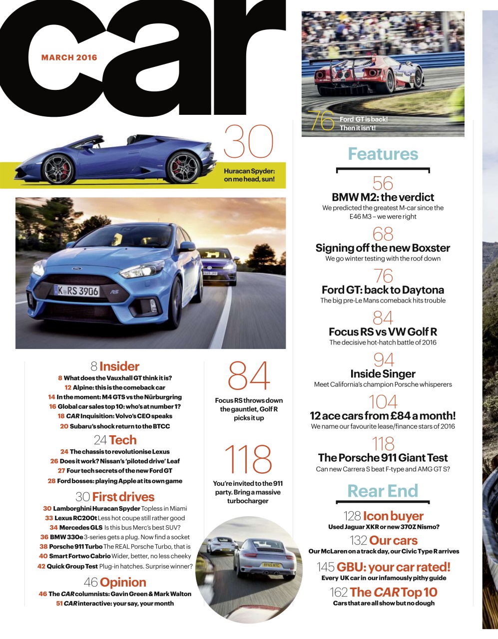 Car Preview Pages