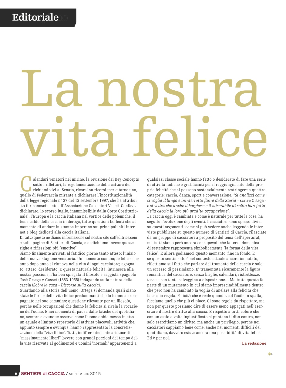 SENTIERI DI CACCIA Preview Pages