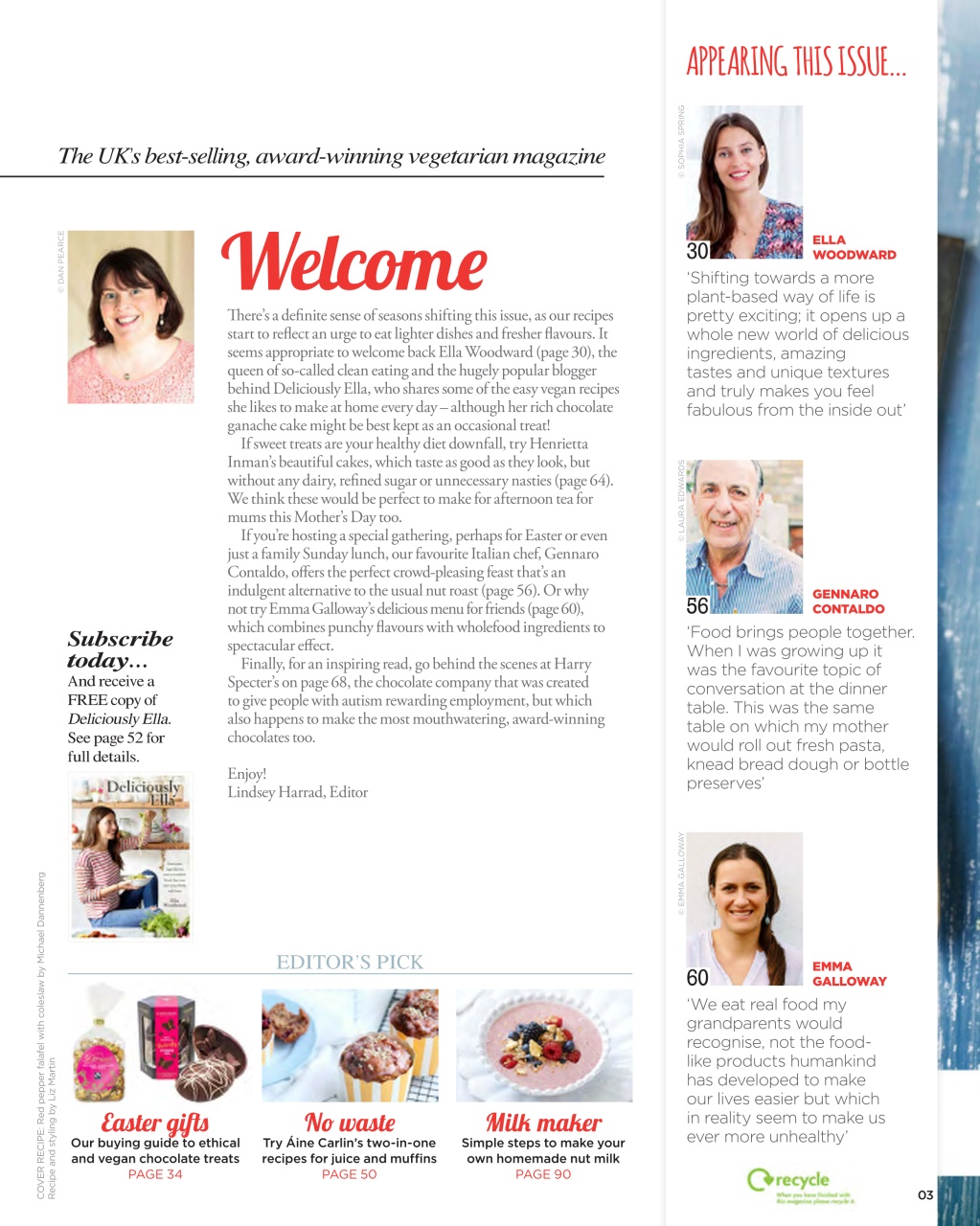 Vegetarian Living Preview Pages