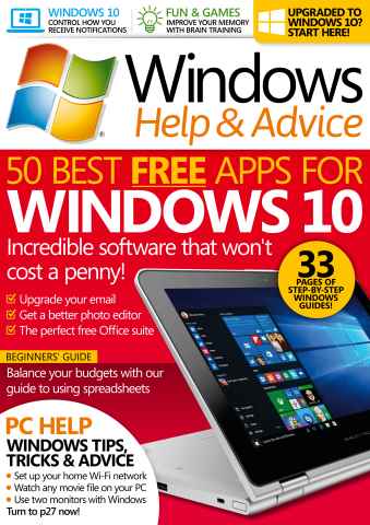 Windows Help & Advice issue March 2016