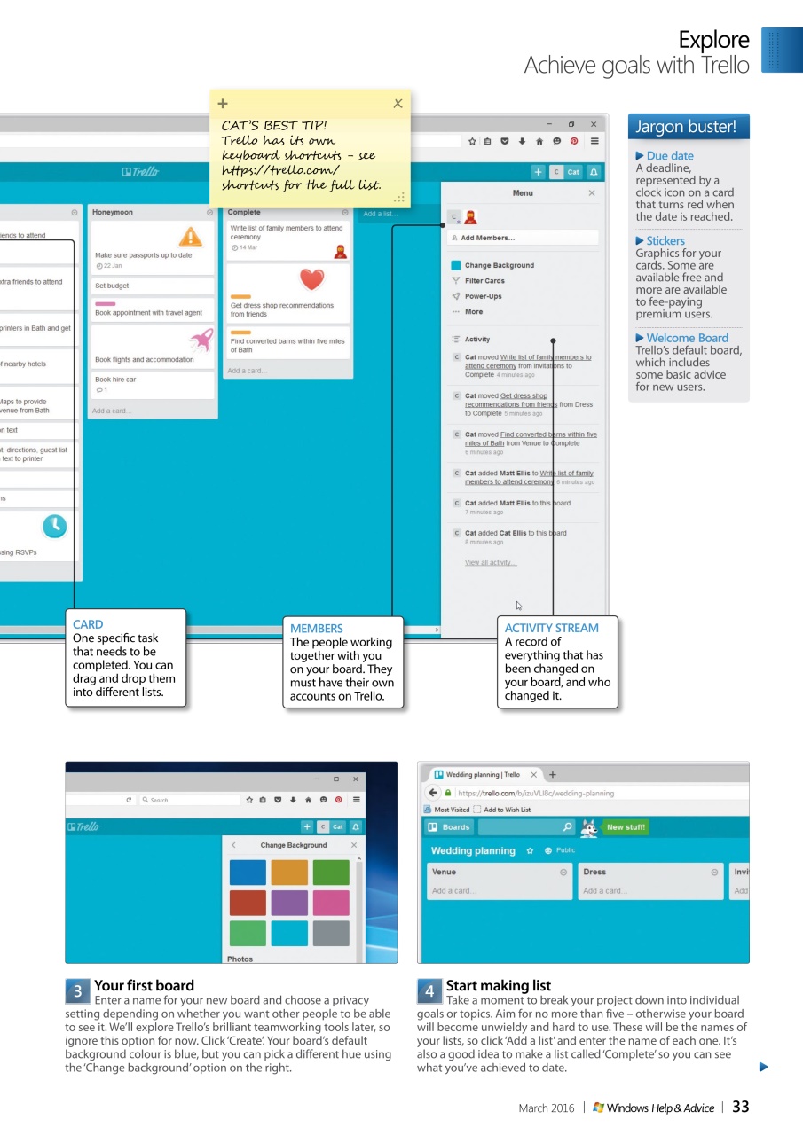 Windows Help & Advice Preview Pages