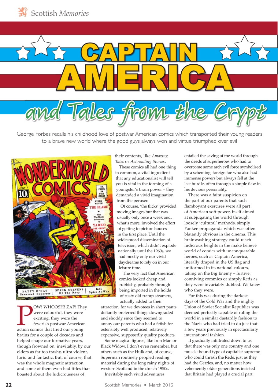 Scottish Memories Preview Pages