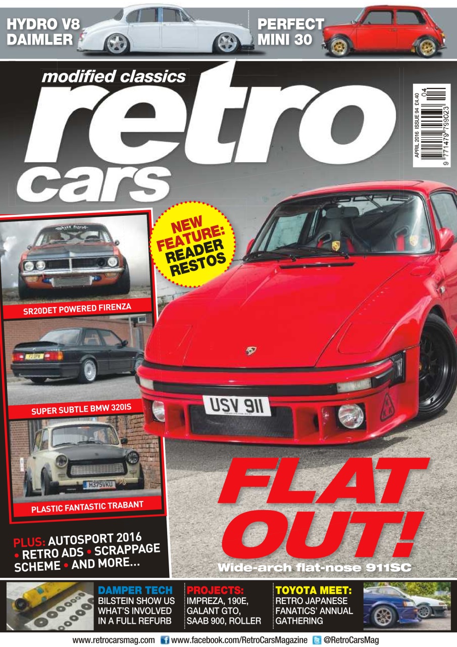 Retro Cars Preview Pages