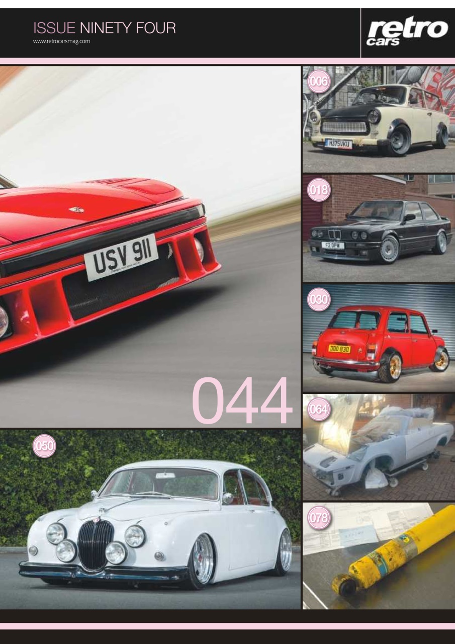 Retro Cars Preview Pages