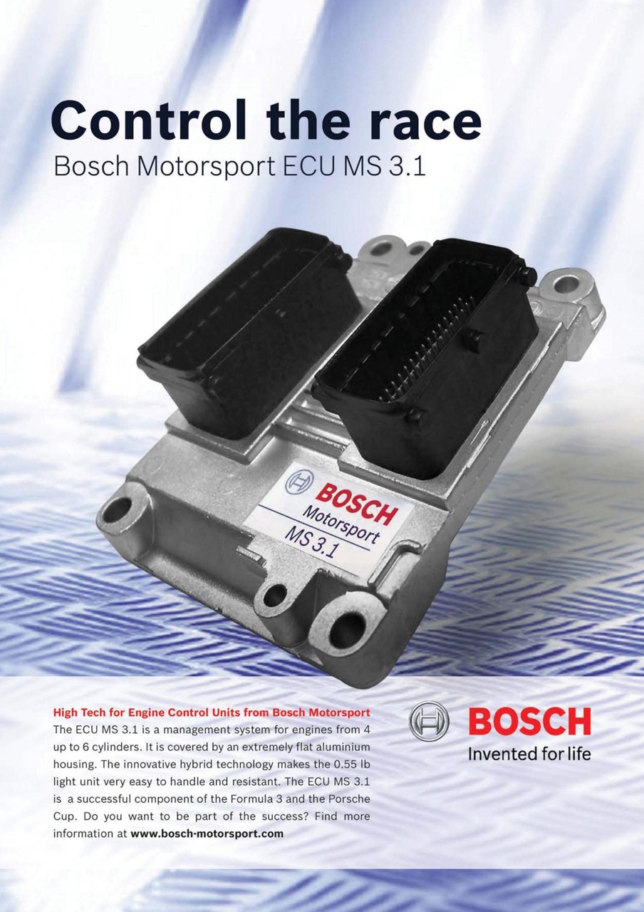 Race Engine Technology Preview Pages