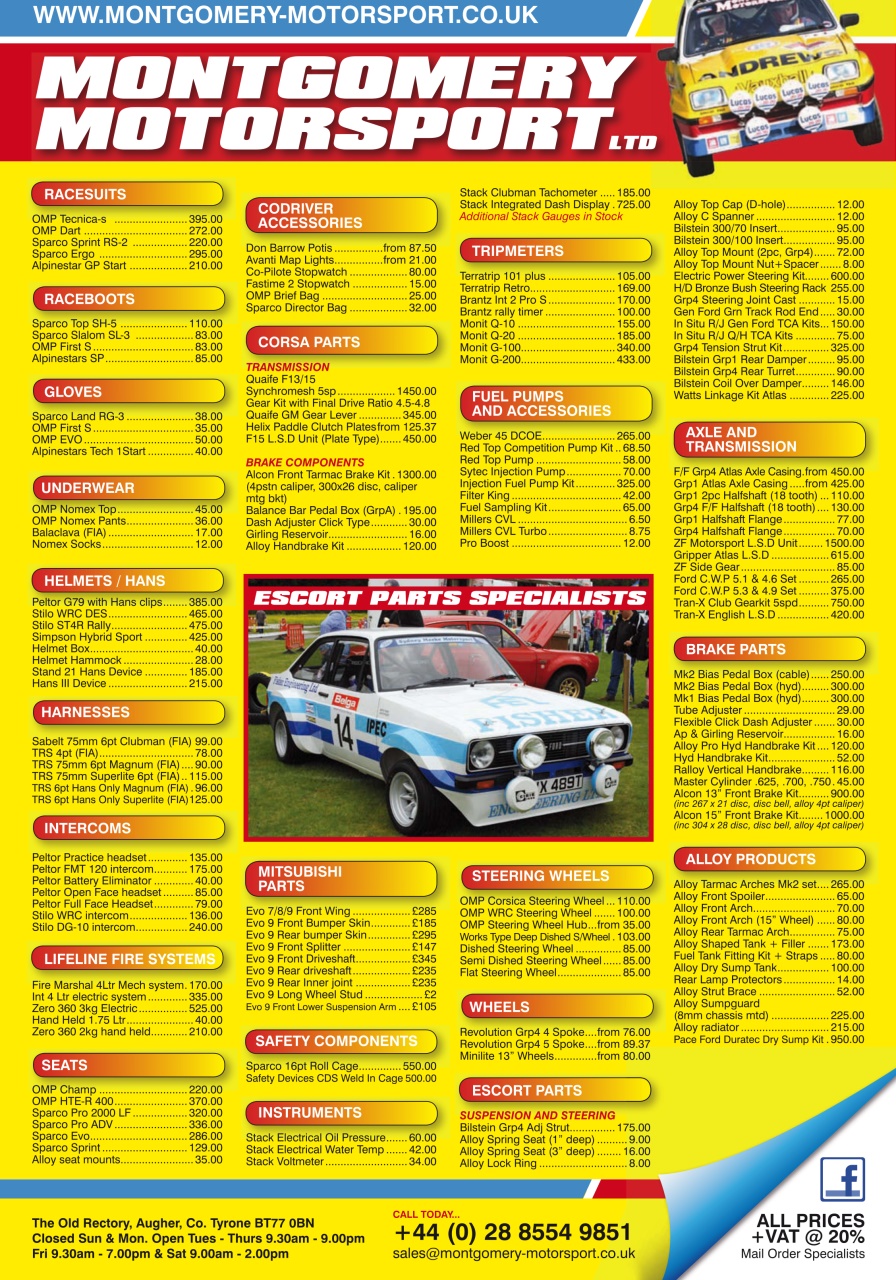 Pacenotes Rally magazine Preview Pages