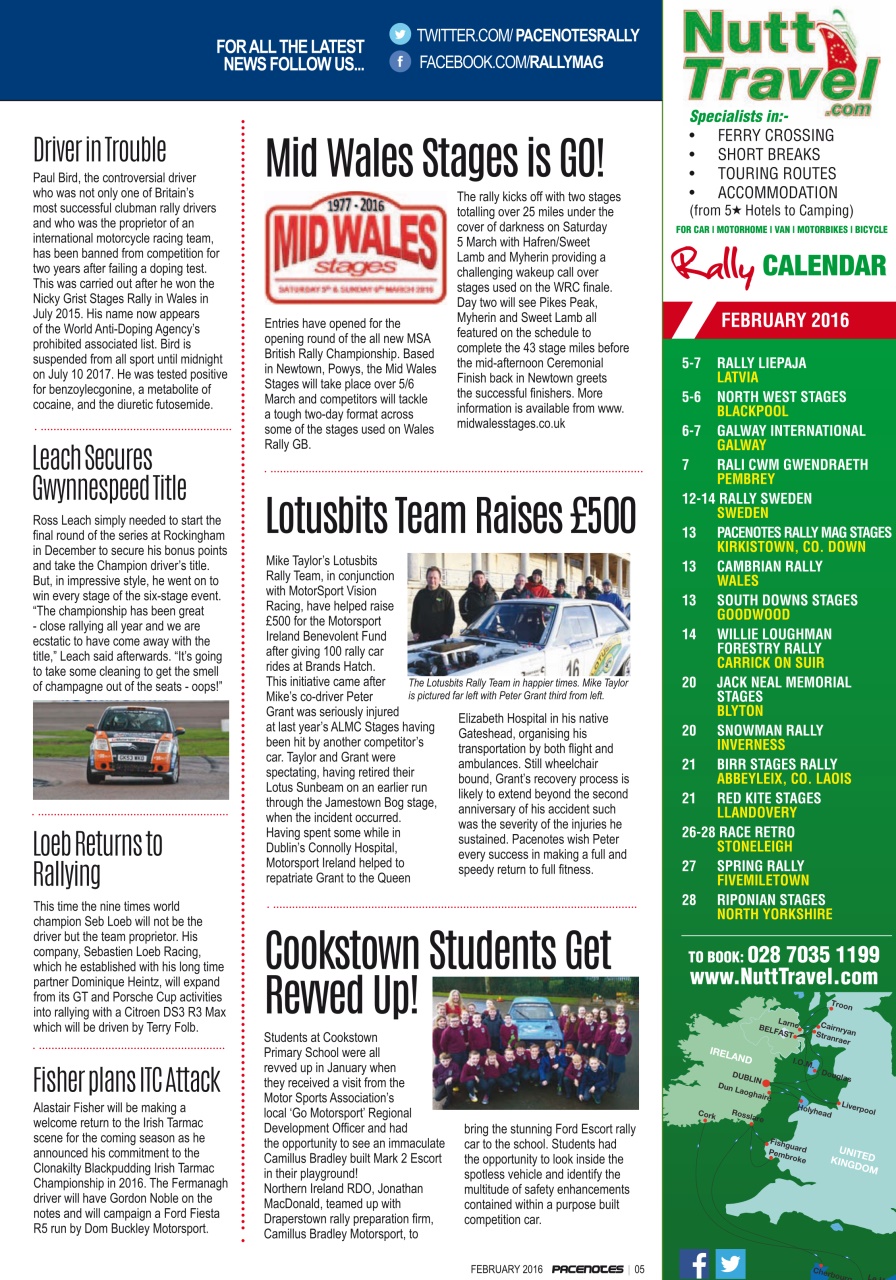 Pacenotes Rally magazine Preview Pages
