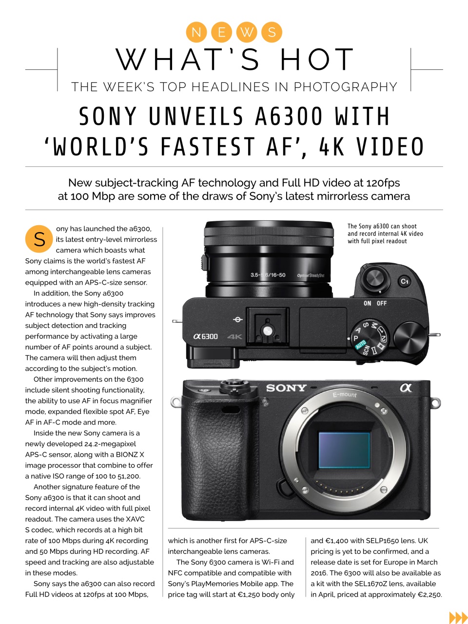 Photography Week Preview Pages