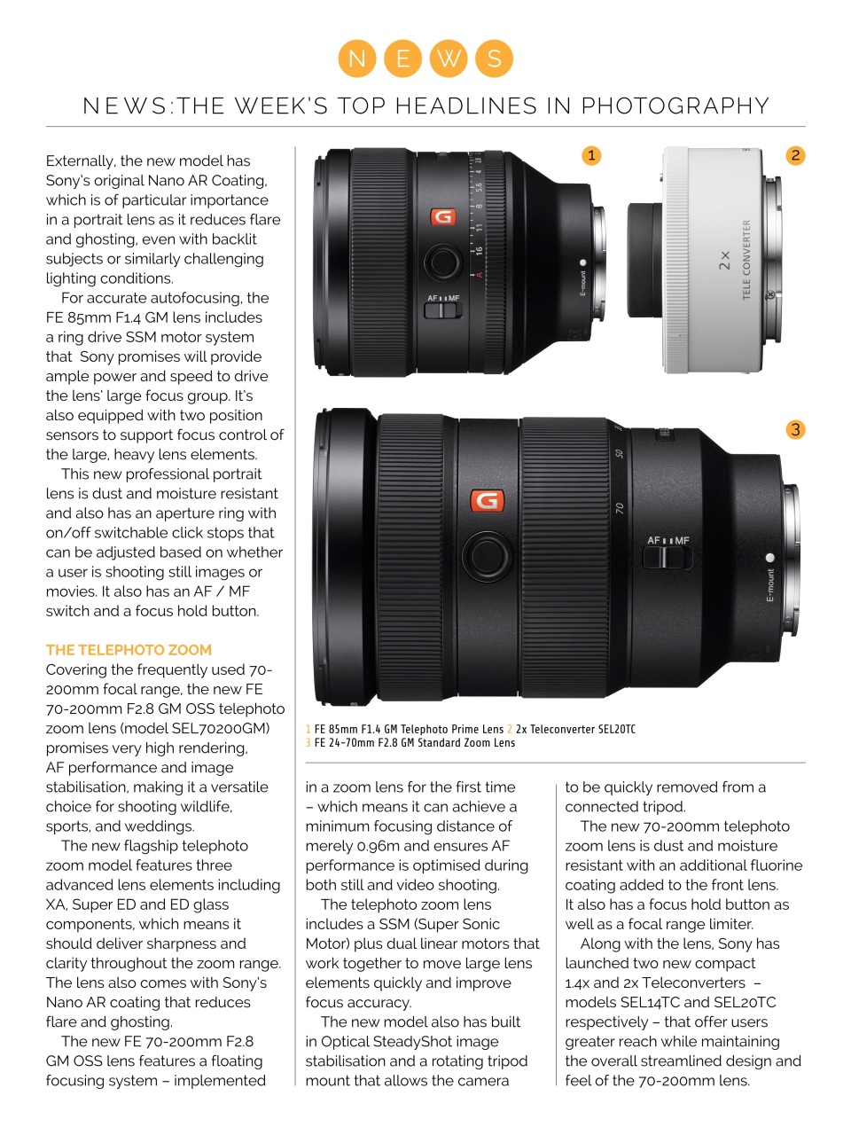 Photography Week Preview Pages