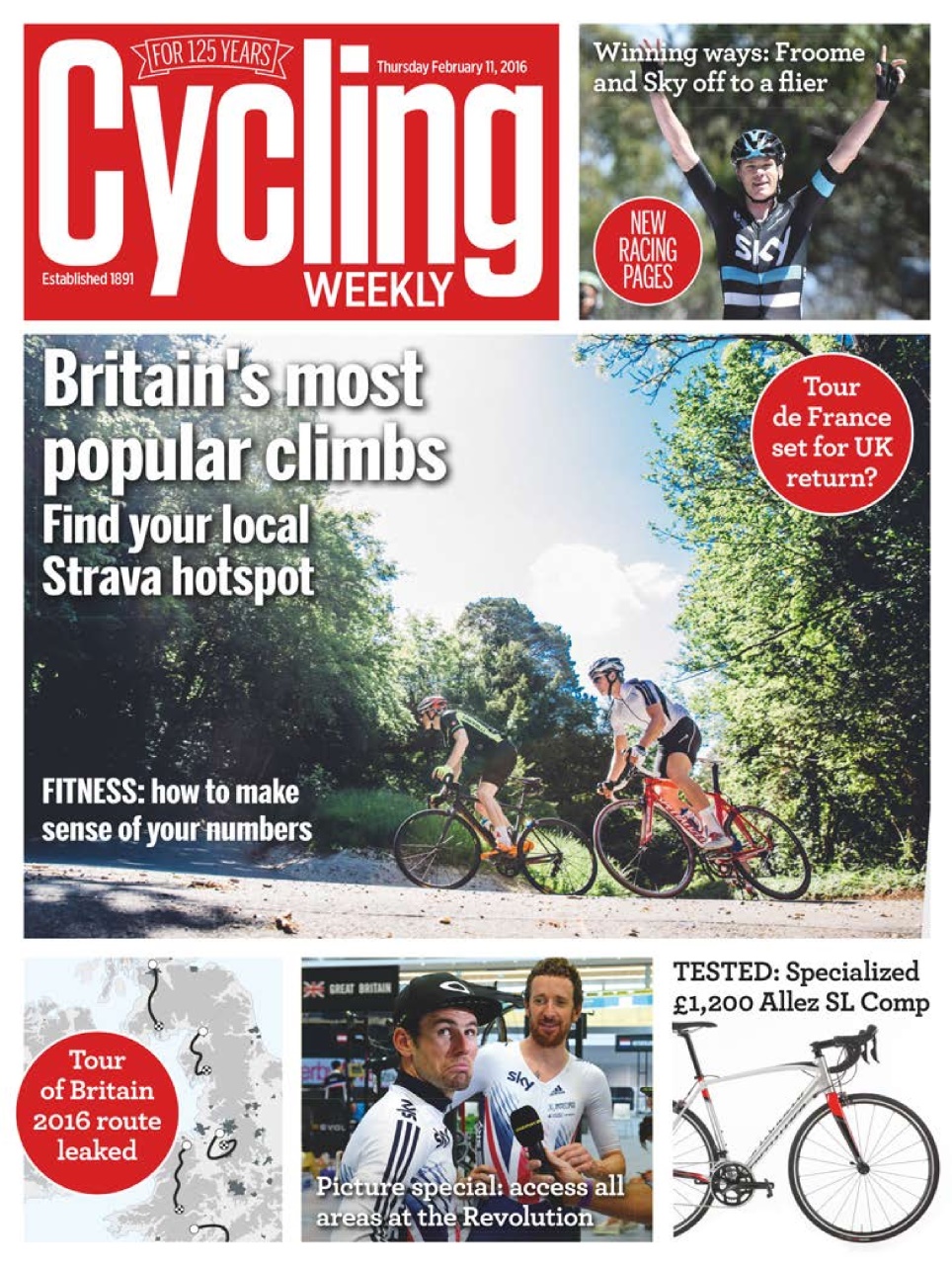 Cycling Weekly Preview Pages