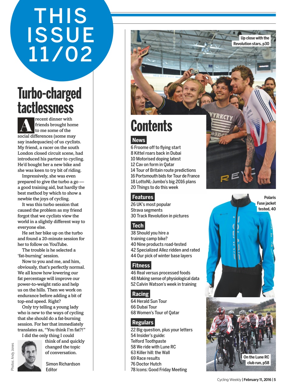 Cycling Weekly Preview Pages