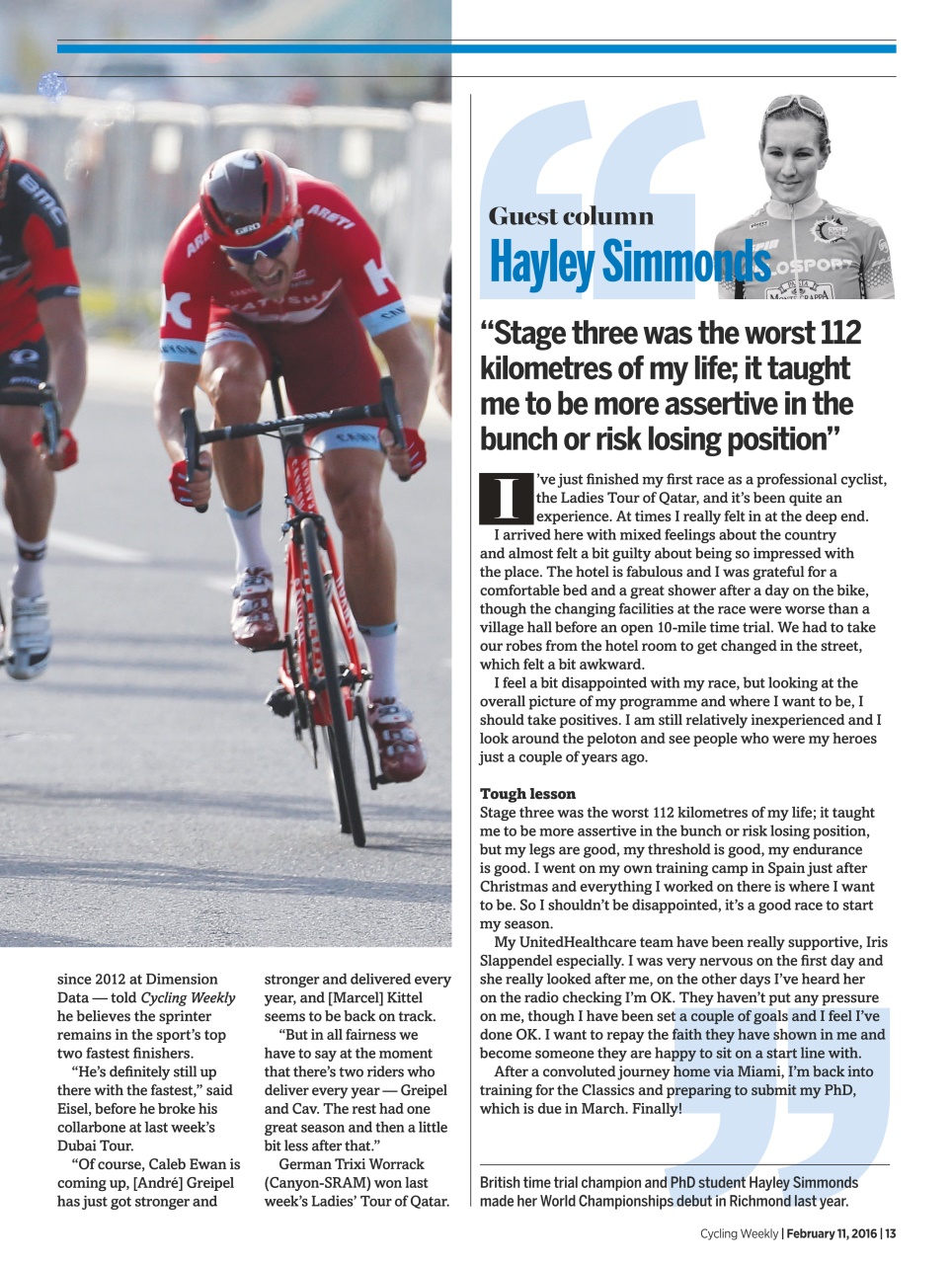 Cycling Weekly Preview Pages