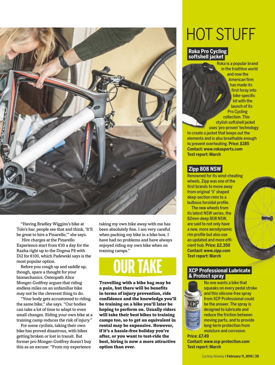 Cycling Weekly Preview Pages