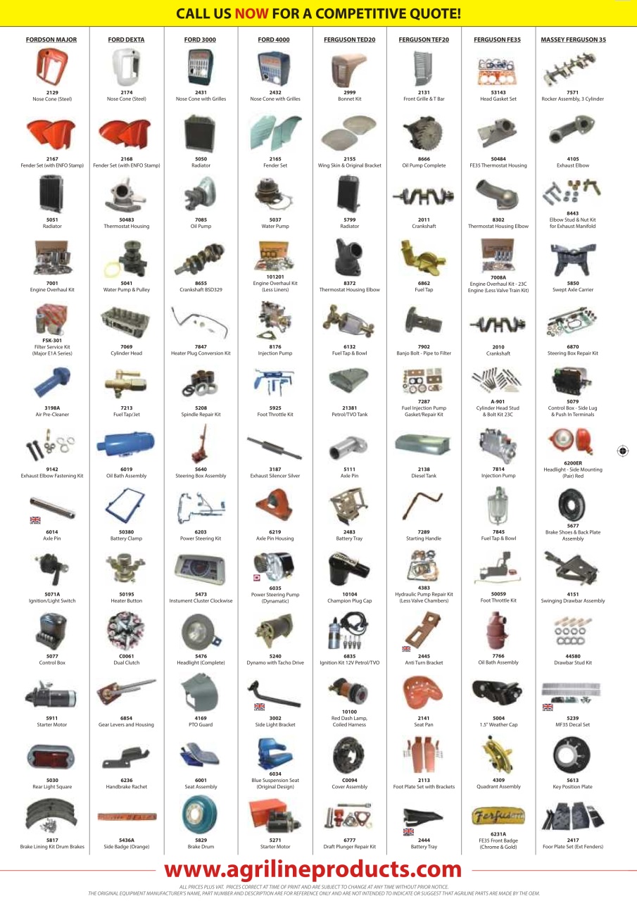 Tractor & Machinery Preview Pages