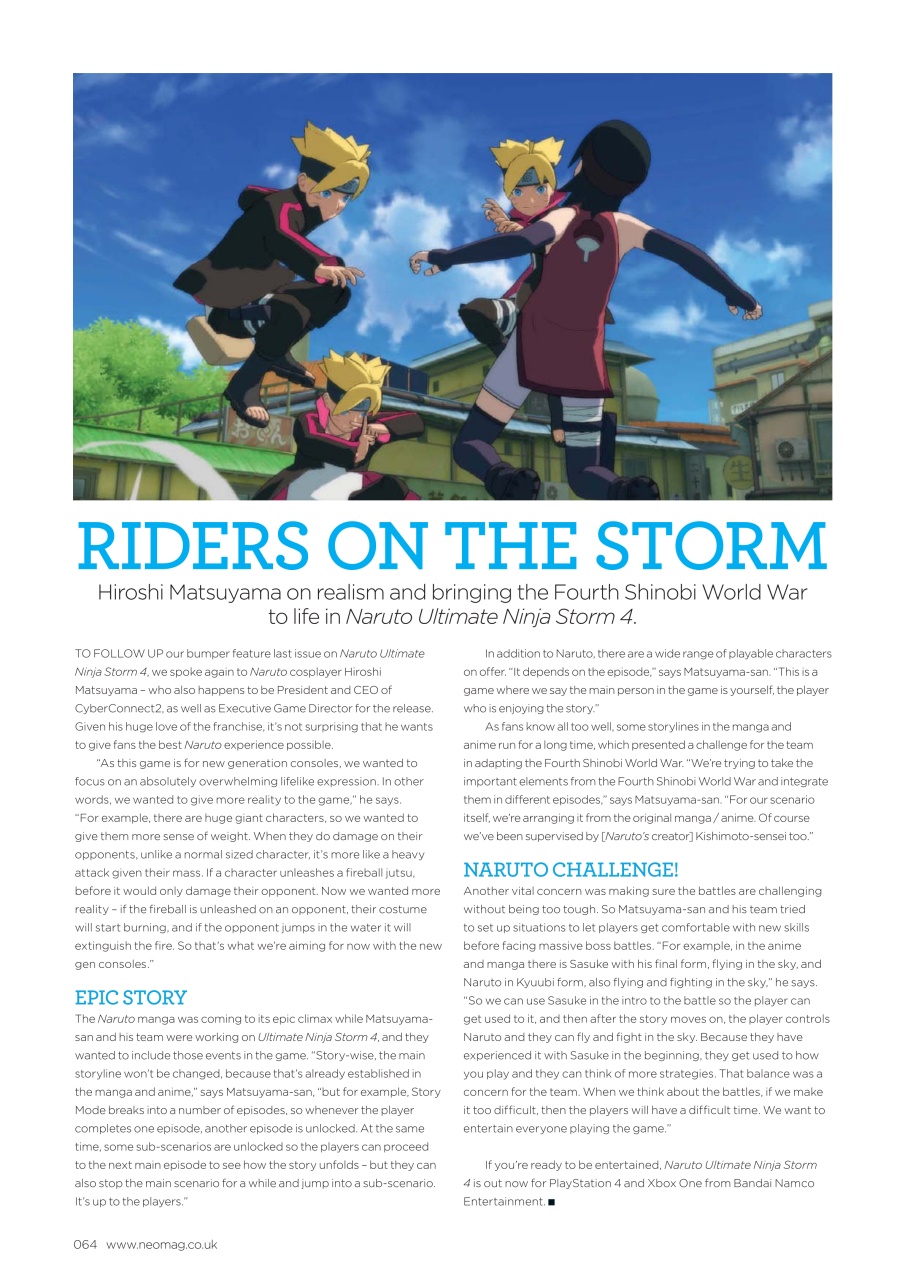 NEO Magazine Preview Pages