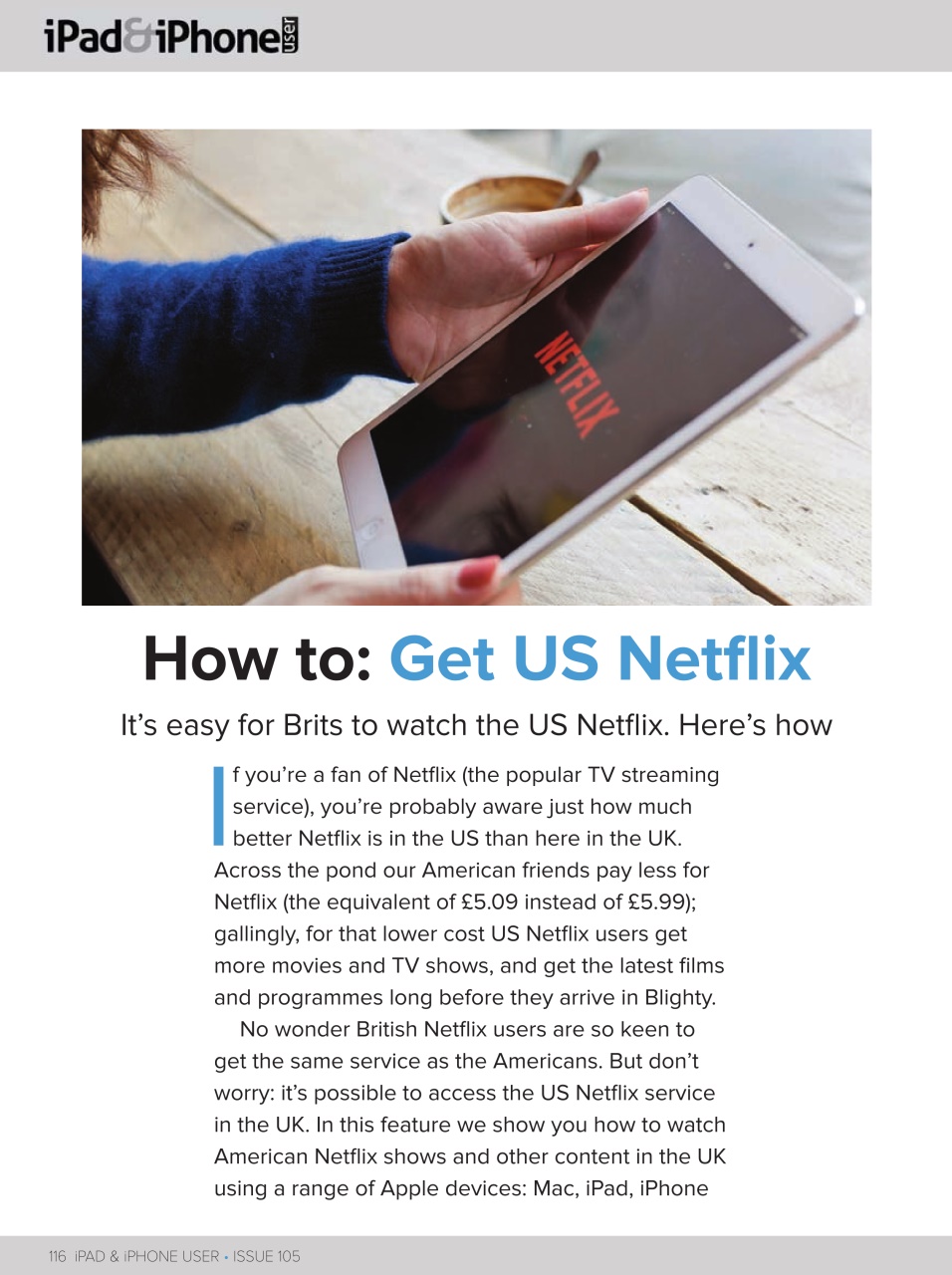 iPad and iPhone User Preview Pages
