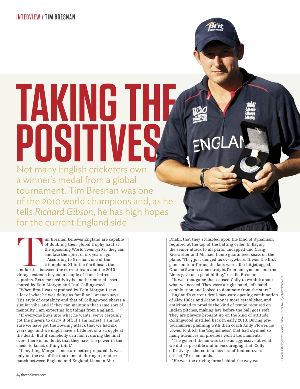 The Cricketer Magazine Preview Pages