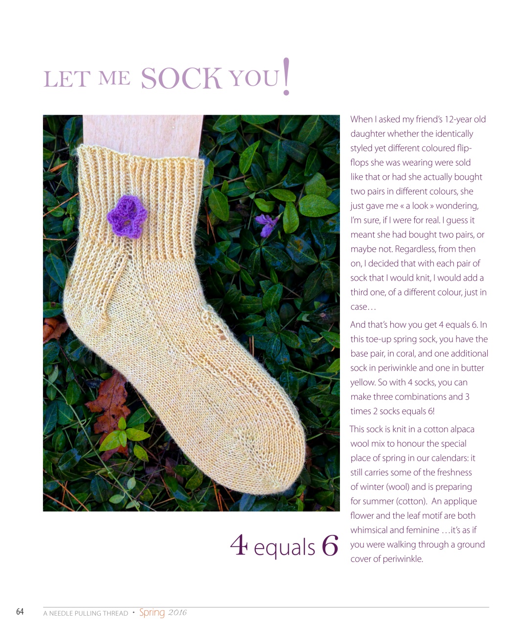 A Needle Pulling Thread Preview Pages