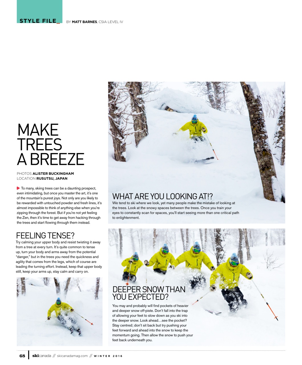 Ski Canada Preview Pages