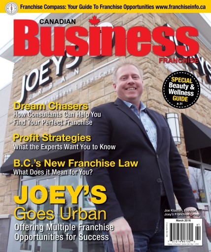 Canadian Business Franchise issue 