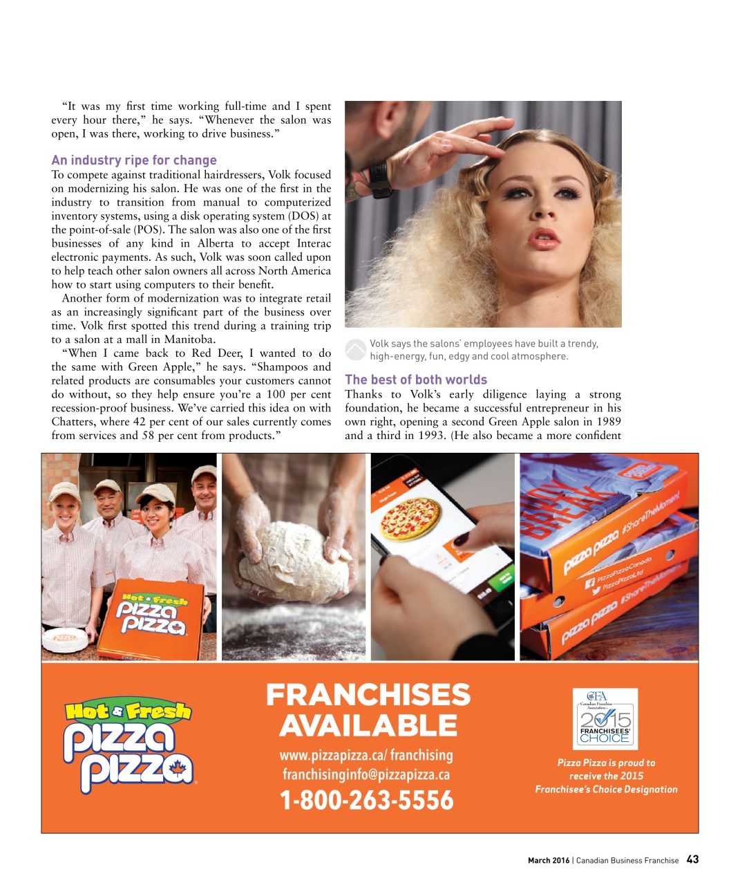 Canadian Business Franchise Preview Pages