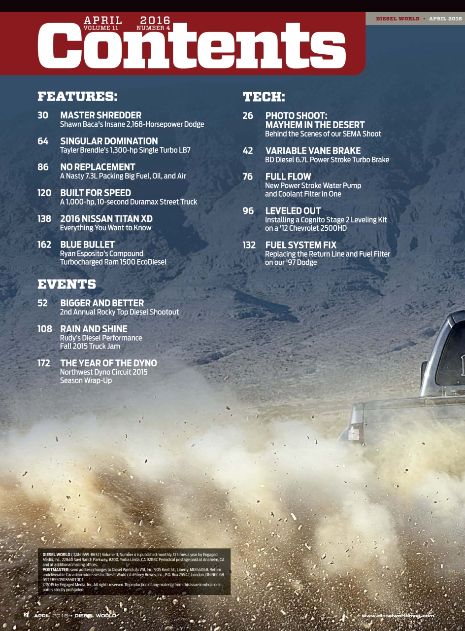 Diesel World Preview Pages