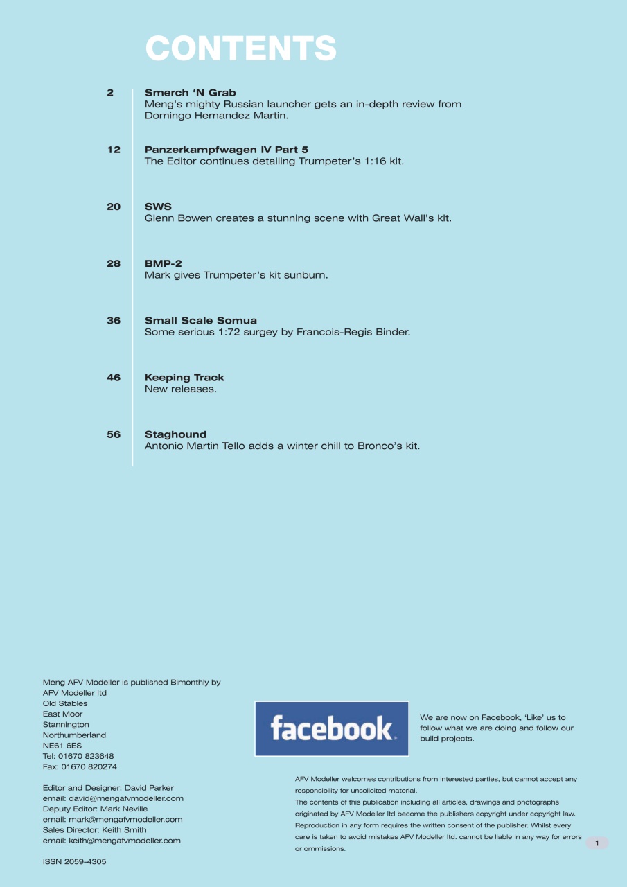 Meng AFV Modeller Preview Pages