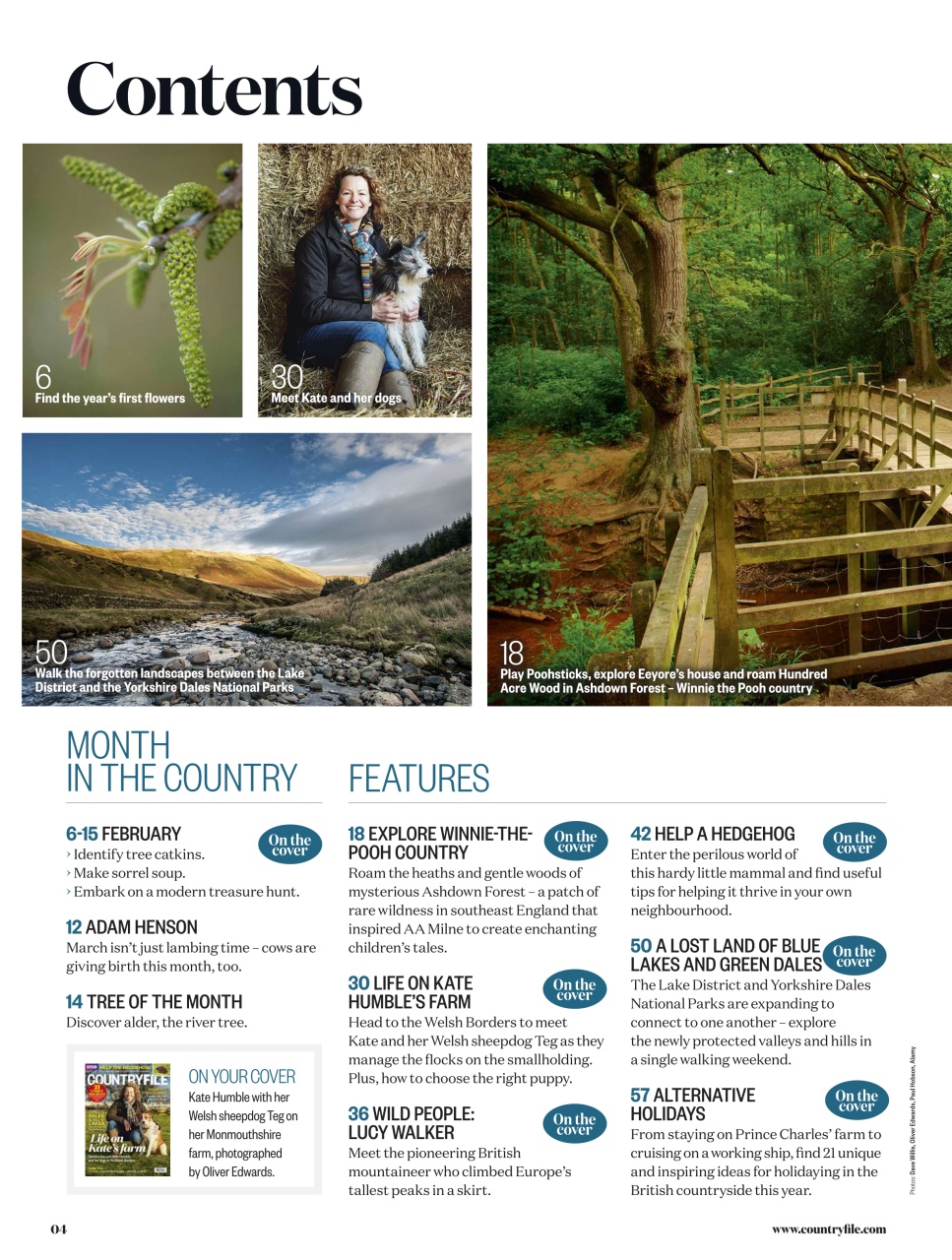BBC Countryfile Magazine Preview Pages
