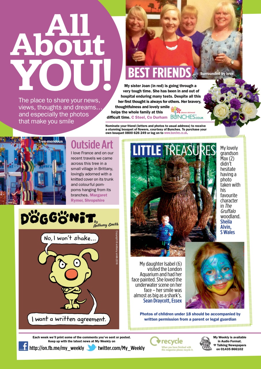 My Weekly Preview Pages