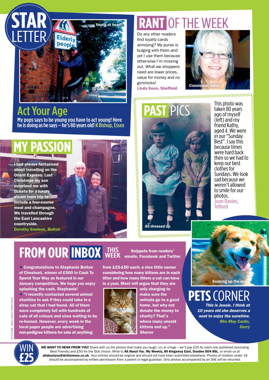 My Weekly Preview Pages