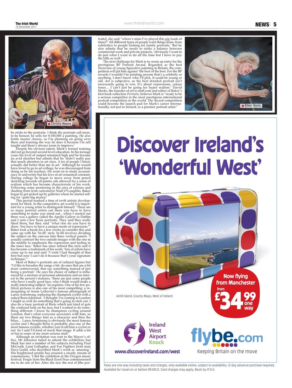 Irish World Preview Pages