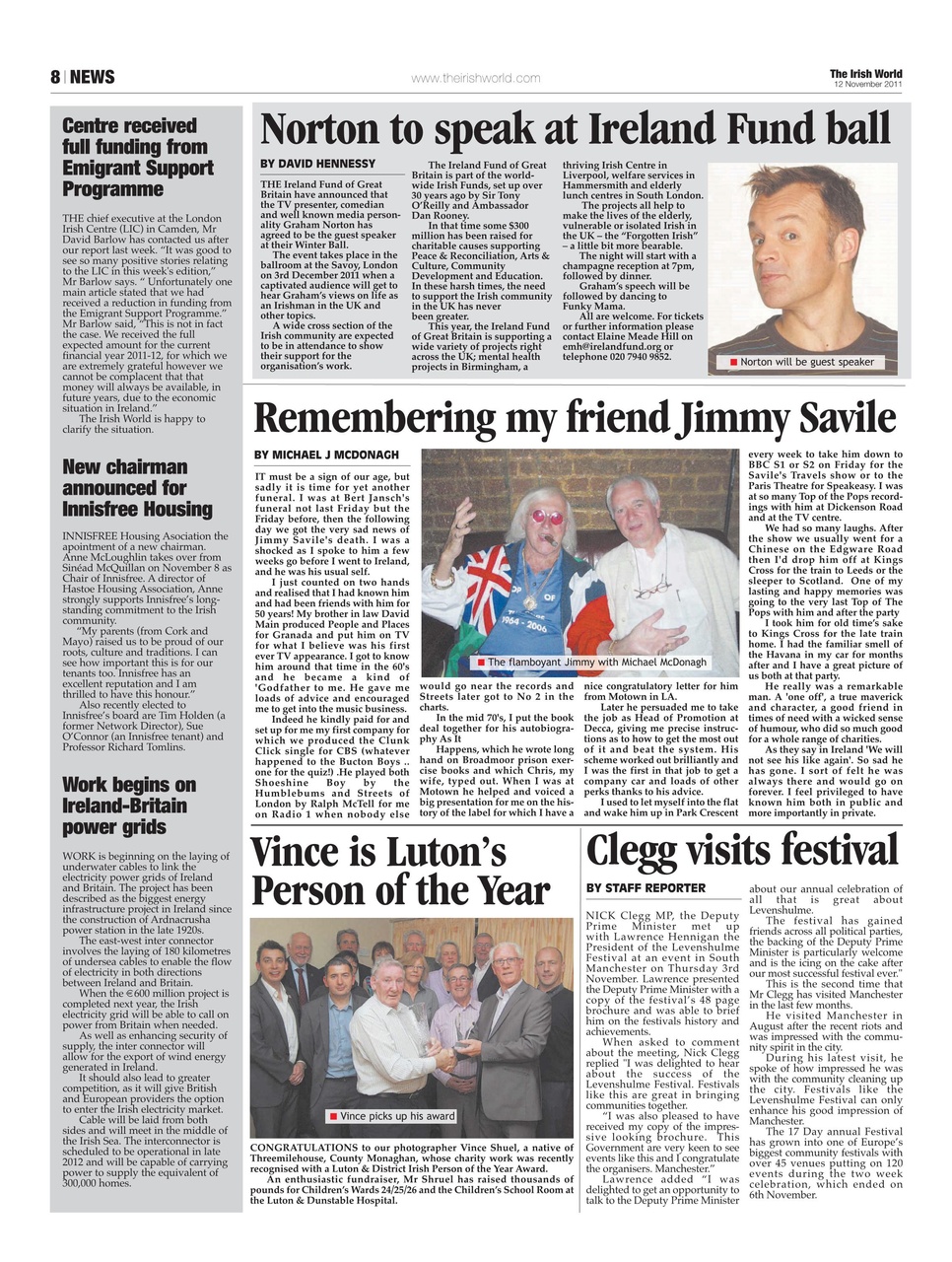 Irish World Preview Pages