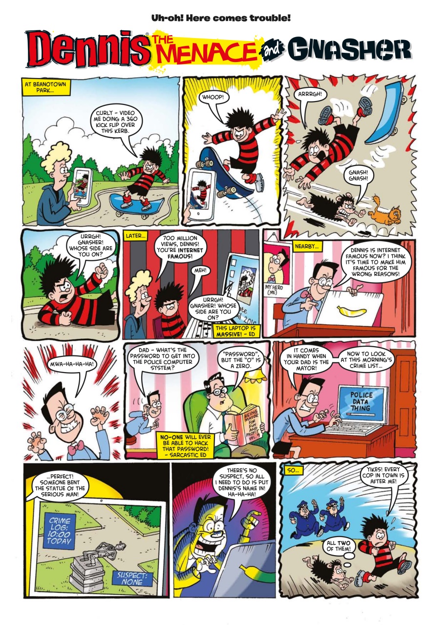 Beano Preview Pages